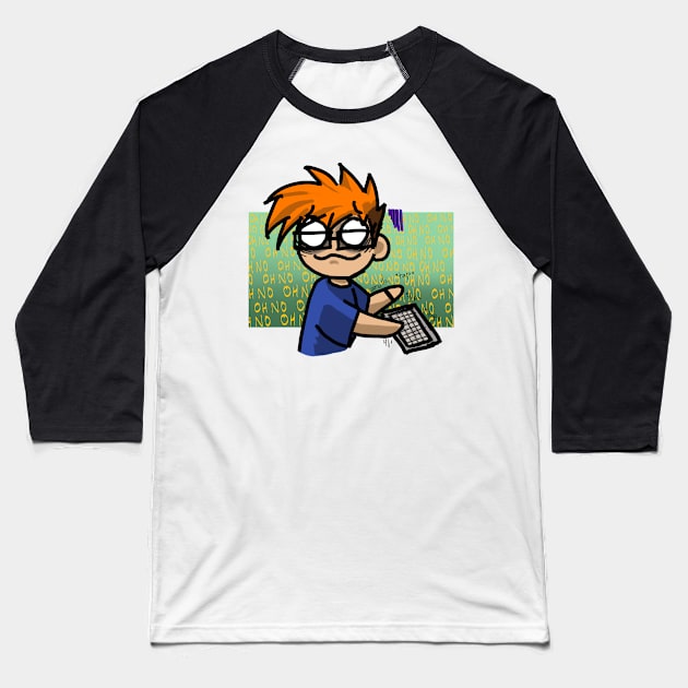 Oh No Baseball T-Shirt by 1smolpotato